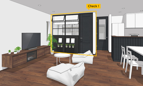 LDKリフォームで「個室スペース」快適にこもれる空間づくり