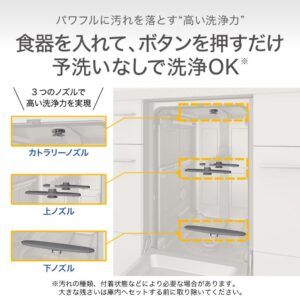 パナソニック・フロントオープン食器洗い乾燥機に45cm幅の新モデルが登場