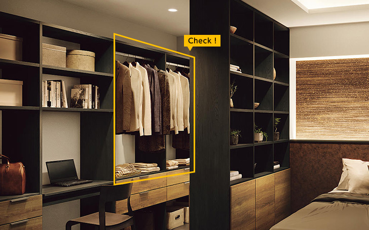 衣替えをラクにしてくれる収納づくり