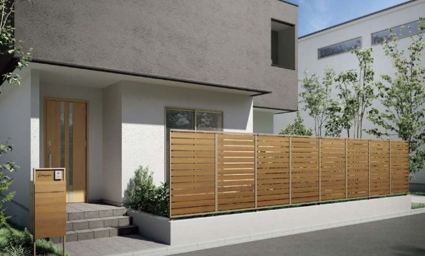 外からの視線をシャットアウトしてプライベートを守る目隠しフェンス